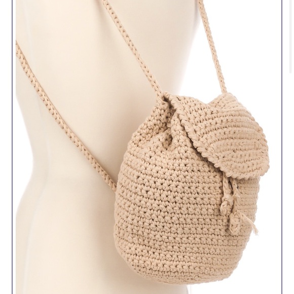 🌻Ivory Crochet Backpack🌻 - Picture 2 of 6